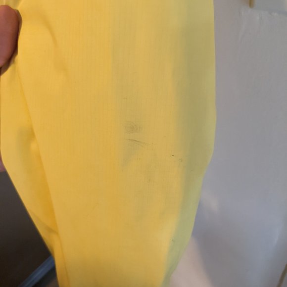 Yellow The North Face Rain Coat Jacket - Picture 2 of 11